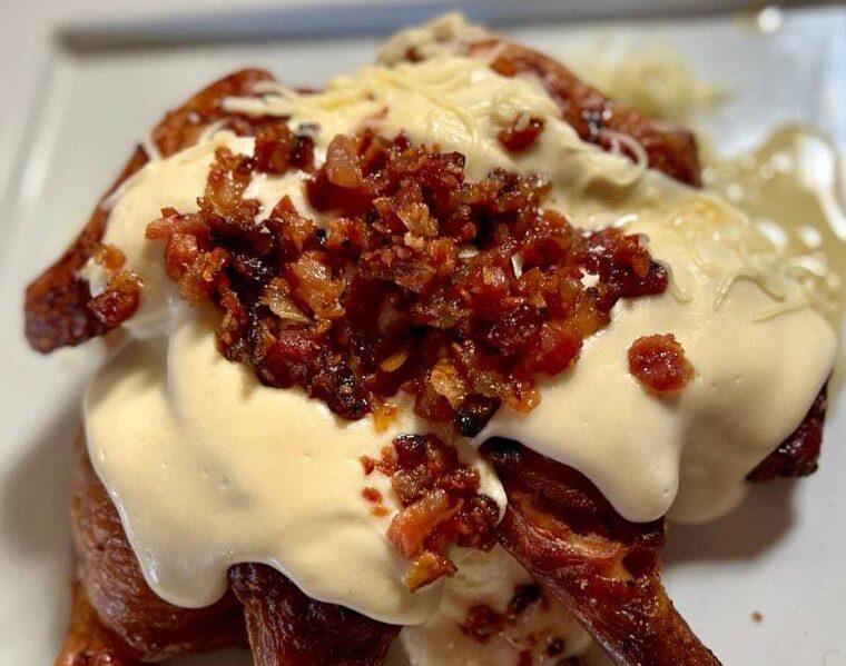 Galeto Gourmet com Bacon